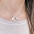 Dije colgante con piedras personalizado de mujer, Arandelas de la vida x2 - comprar online