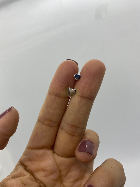 Aro pegadito corazon chatito - comprar online