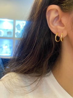 Aros argolla de mujer, classic - Joyería LauLec