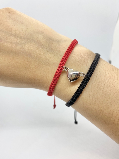 Pulsera para compartir imán