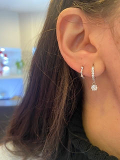 Aros argollita de mujer, Lowy - Joyería LauLec