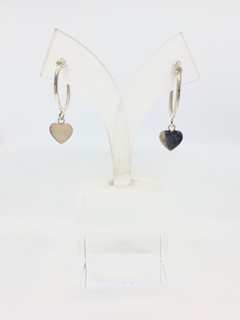 Aros argollita con dije para mujer, Colleen - comprar online