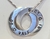 Dije colgante personalizado de mujer, arandelas de la vida x2 - tienda online