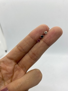Aro pegadito piedrita - Joyería LauLec