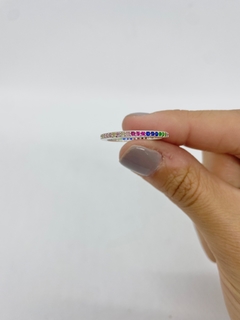 Anillo de mujer, line multicolor