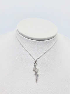Conjunto cadena y colgante de mujer, Rayo