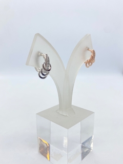 Aros argollita para mujer con donitas - comprar online