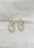 Aro argollita para mujer con perla, Circle