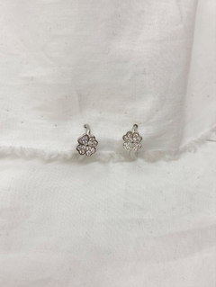 Aros argollita amuletos, trebol