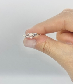 Anillo corazon con flecha