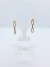 Aro largos de mujer, cadena Gold