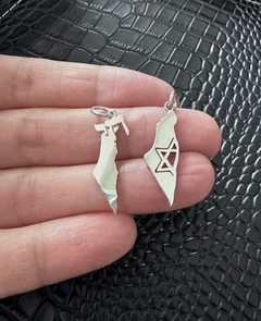Dije cogante de mujer, Mapa Israel - tienda online