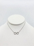 Conjunto cadena con dije de mujer, Infinity
