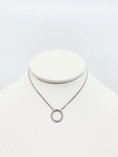 Conjunto cadena y colgante de mujer, Circle