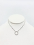 Conjunto cadena y colgante de mujer, Circle