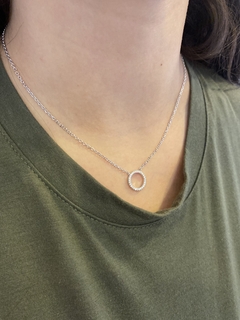 Conjunto cadena y colgante de mujer, Circle - Joyería LauLec