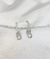 Aros argollita con dije de mujer, Maian