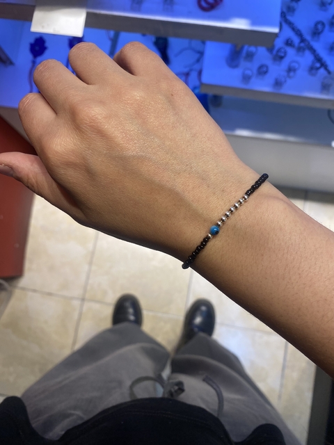 Pulsera amuleto ojito negra - comprar online