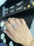 Anillo piedra cuadrada de mujer, Chain - Joyería LauLec