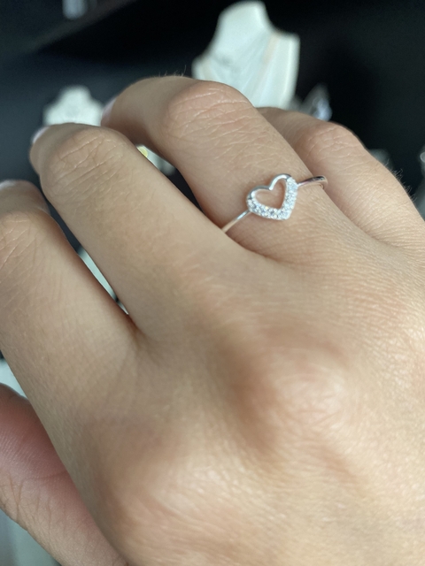 Anillo corazon de mujer, Hearty - comprar online