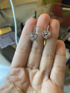 Aros brisura corazon - comprar online