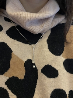 Conjunto de mujer corbatero con perla - comprar online