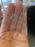 Aros argollitas con dije de mujer Tiff - comprar online