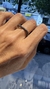 Anillo de mujer Black Deluxe Cuadrado - tienda online