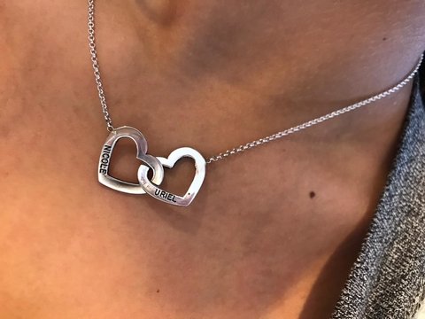 Conjunto personalizado cadena y dije de mujer SHELI - comprar online