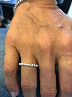 Anillo de mujer Sin Fin Bolitas Mini - comprar online