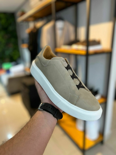 Sneaker Lisboa - Cimento