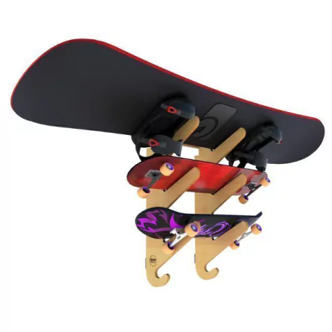 RACK PORTA TABLAS SKATE LONG SNOWBOARD