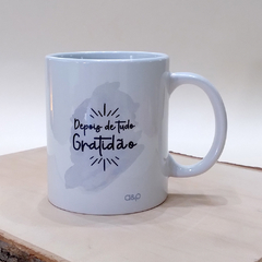 Caneca Fé e Gratidão - comprar online
