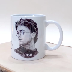 Caneca Harry Potter rabisco