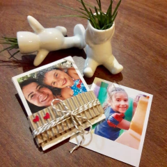 Kit foto imãs Polaroid (com 14 unidades)
