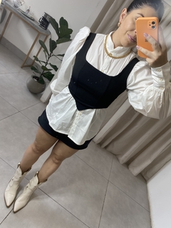 CROOPED ALFAIATARIA PRETO - loja online