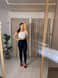 CROOPED ALFAIATARIA OFF WHITE - loja online