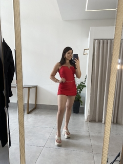 REGATA PRADA LIZ DECOTE V VERMELHO na internet