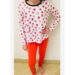 Pijama corazón