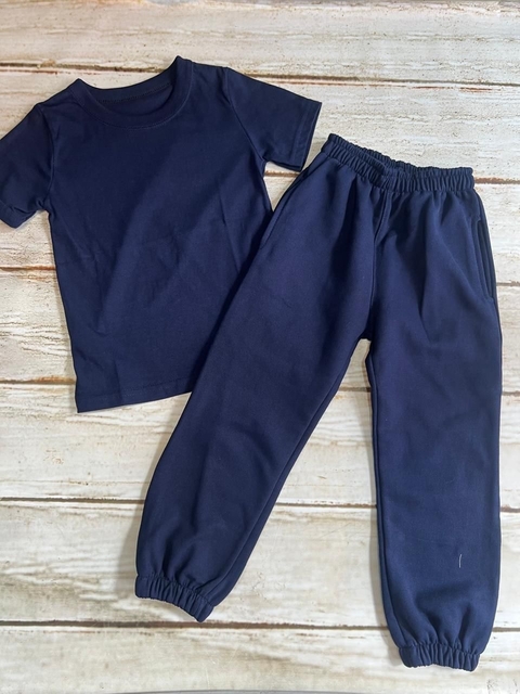 Pantalón frisa azul