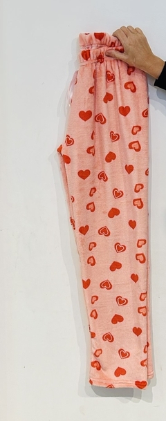 Pijama peludo de teens/ mujer pantalon - comprar online