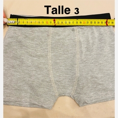 Imagen de COMBO NENE 6 boxer lisos + 3 soquetes