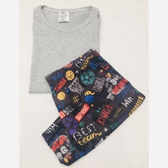 Pijama corto en internet