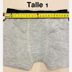 COMBO NENE 6 boxer lisos + 3 soquetes - LA BEGONIA