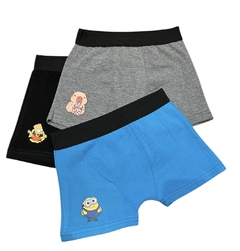 BOXER DE NENE PERSONAJE PACK X 3
