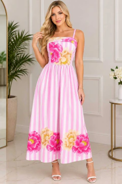 VESTIDO ESTAMPADO AURORA - comprar online