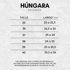 BORCEGOS LINA - Hungara Calzados