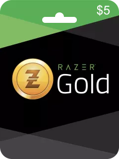 Tarjeta de regalo Razer Gold PIN 5 (Global) - Email Delivery