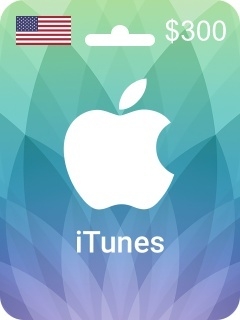 Tarjeta iTunes 300 (US) – Email Delivery