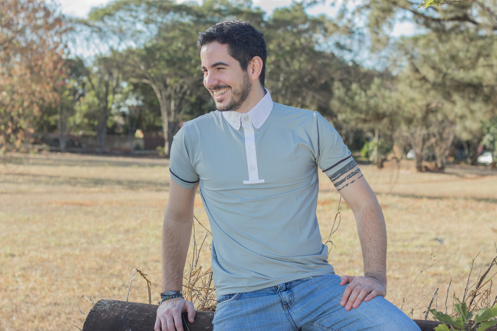 Camisa de prova masculina UV50